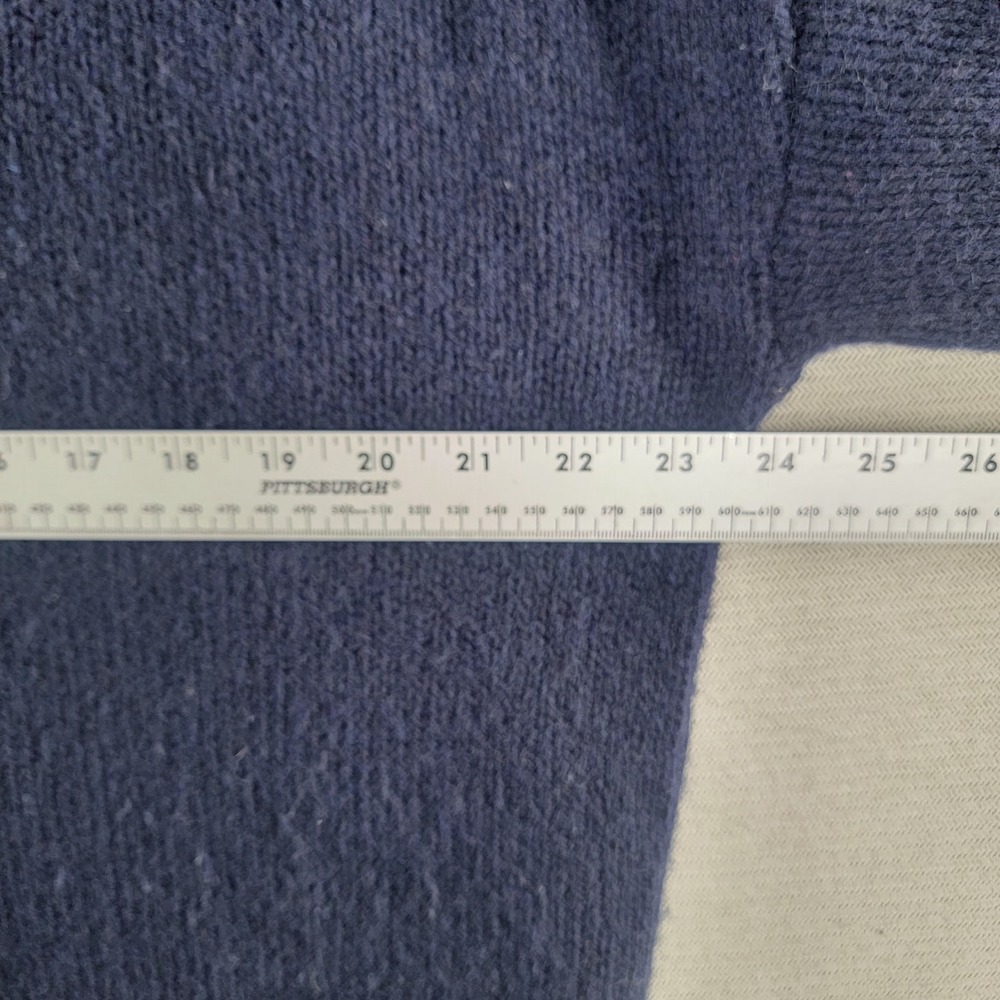 Mast General Store Mens Sweater Wool Shawl Collar Size XL Grandpa Fisherman - Picture 6 of 8